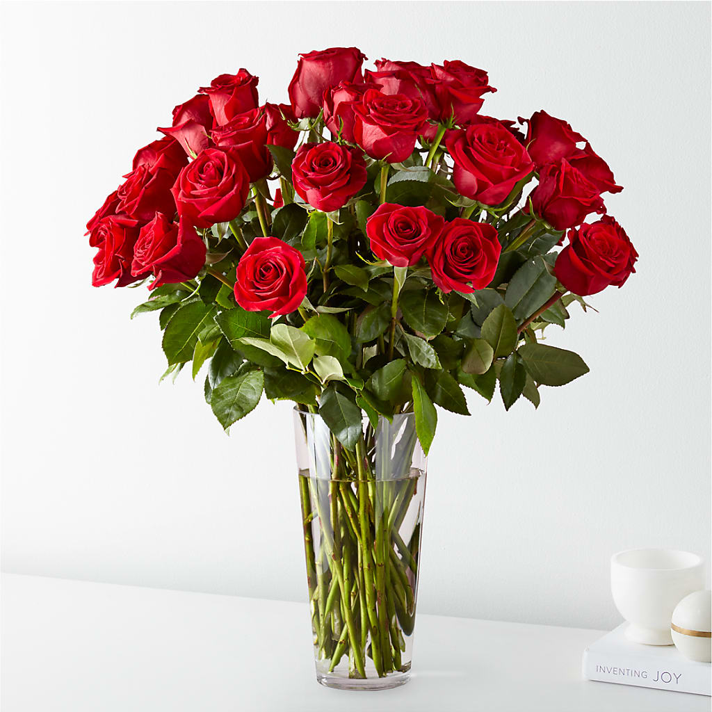 Long Stem Red Rose Bouquet – Lulus Petals, Farmington NM