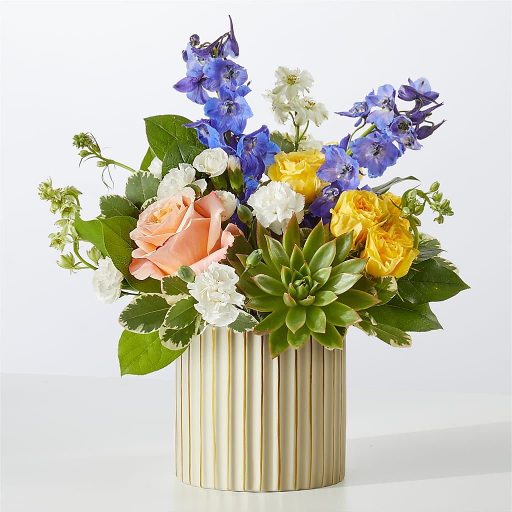 Cobalt Reverie Bouquet – Lulus Petals, Farmington NM
