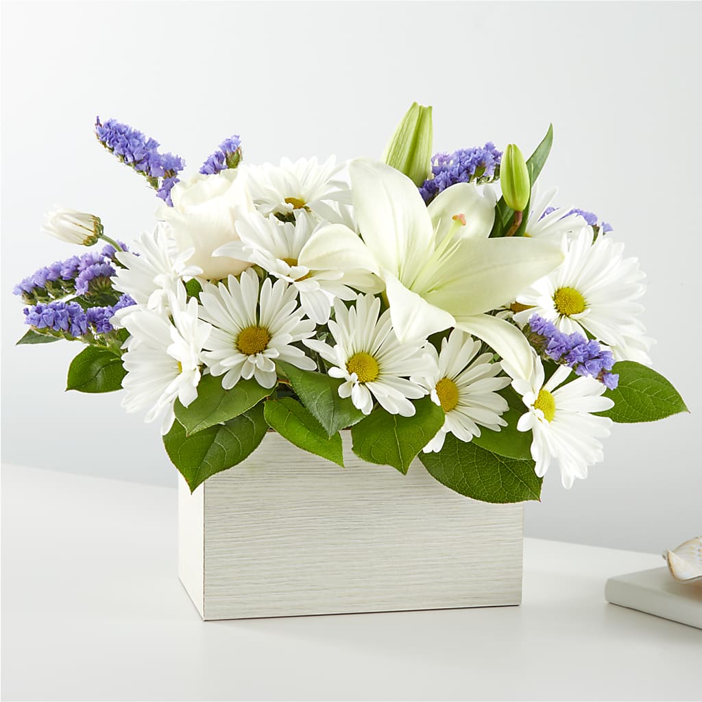 Beyond Blue Box Bouquet – Lulus Petals, Farmington NM