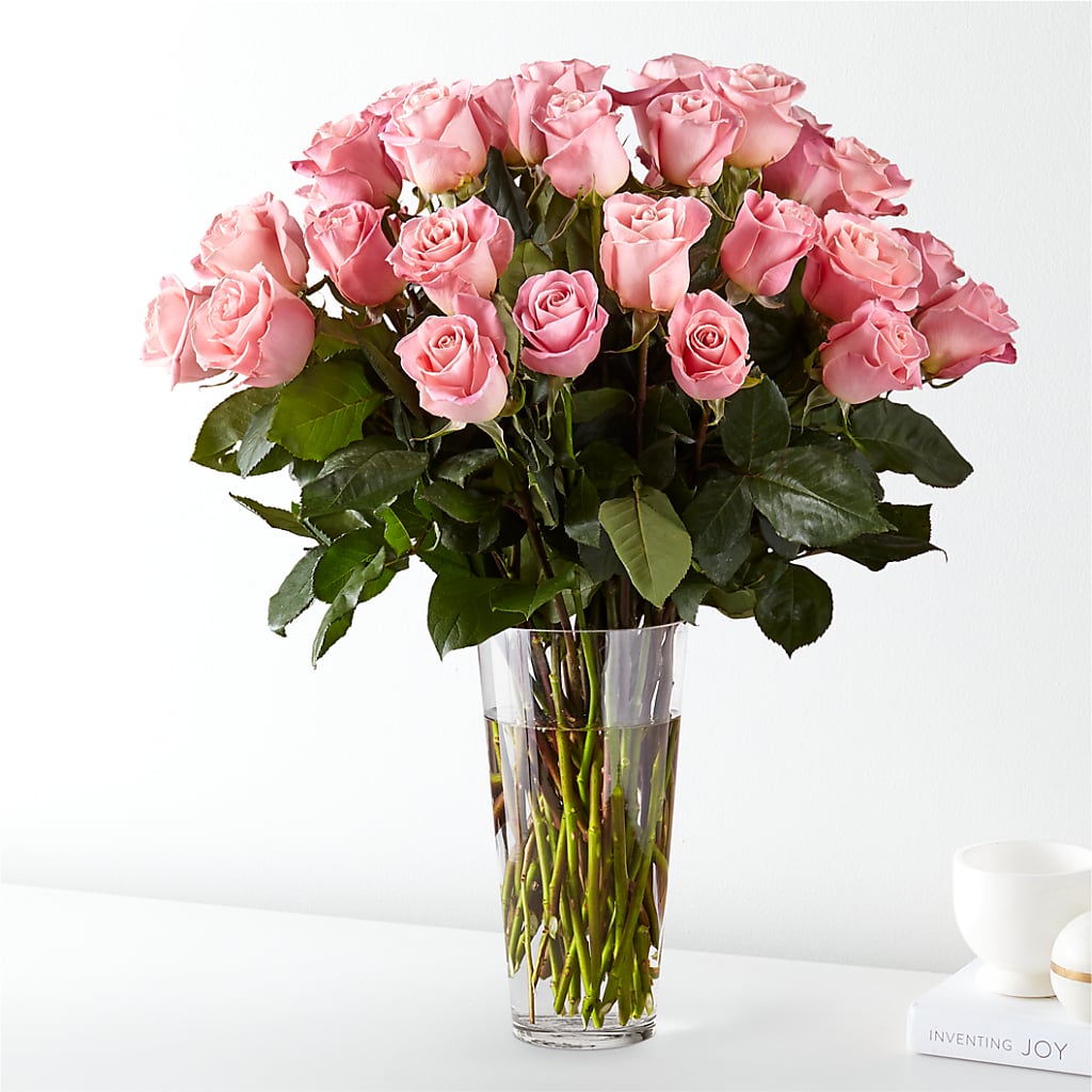 Long Stem Pink Rose Bouquet – Lulus Petals, Farmington NM