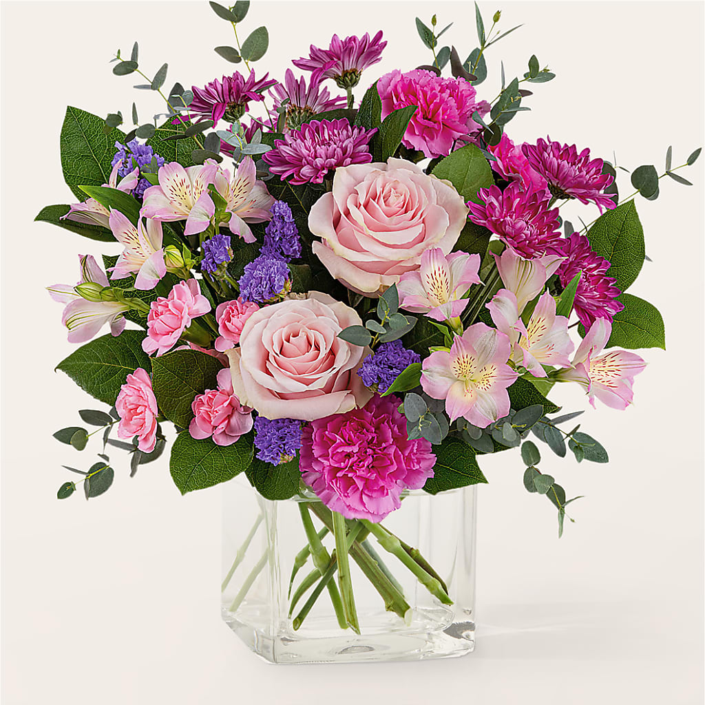 Rosy Radiance Bouquet – Lulus Petals, Farmington NM