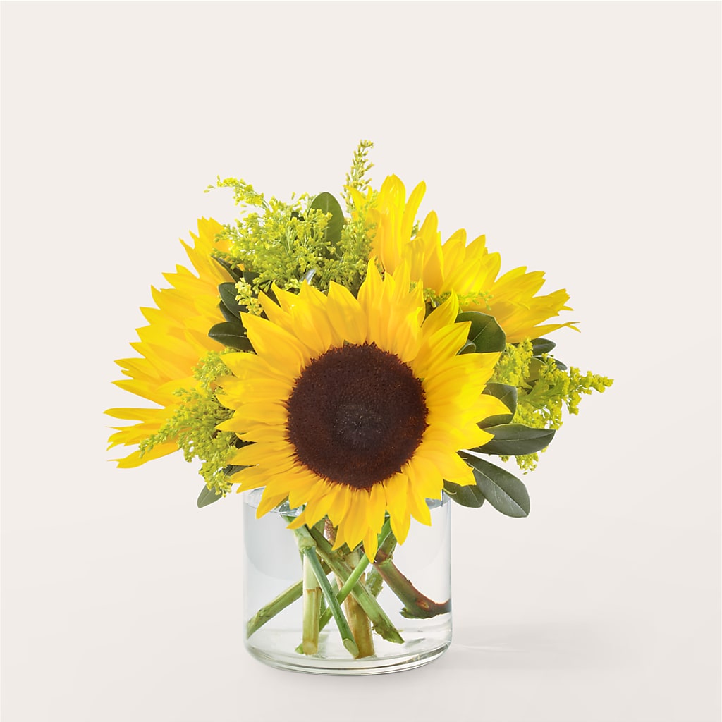 Beaming Sunflower Bouquet – Lulus Petals, Farmington NM