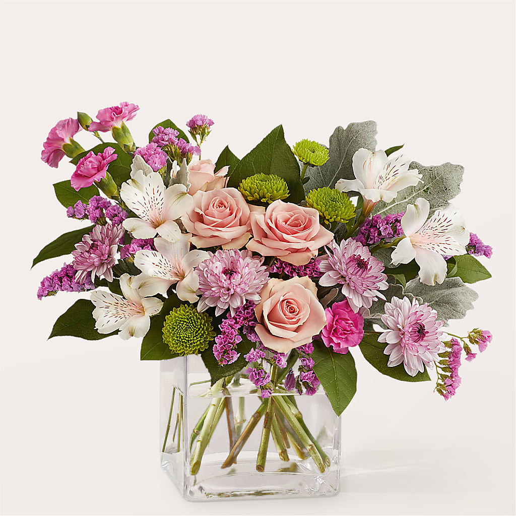 Pink Suede Bouquet – Lulus Petals, Farmington NM