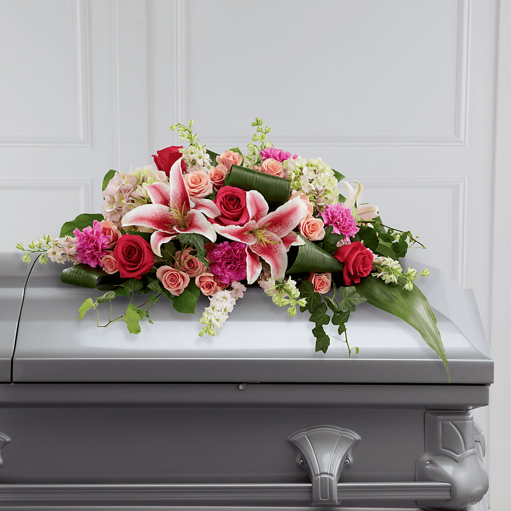 Splendid Grace Casket Spray – Lulus Petals, Farmington NM