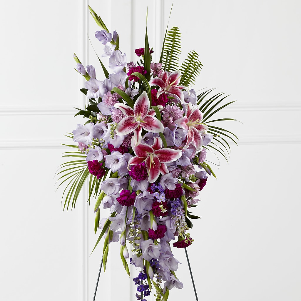 Tender Touch Standing Spray – Lulus Petals, Farmington NM