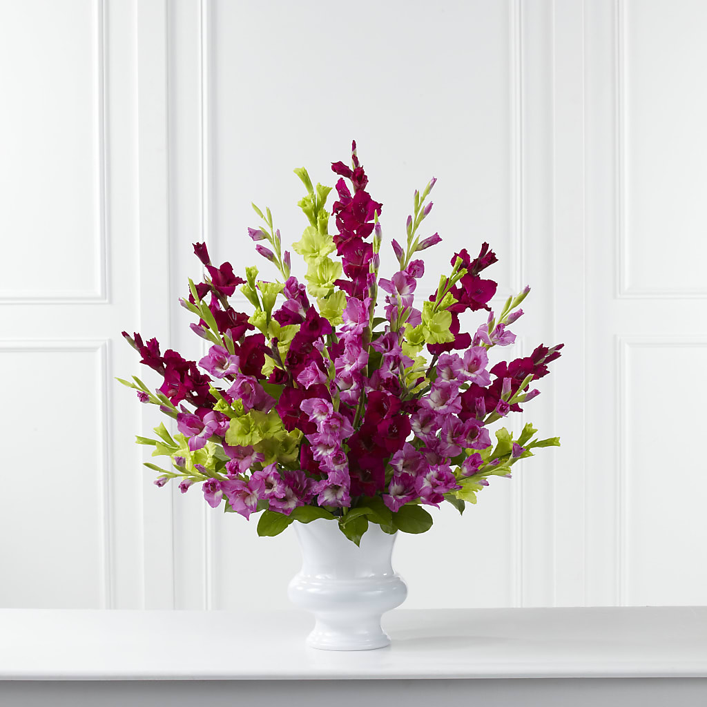 Solemn Offering Arrangement – Lulus Petals, Farmington NM