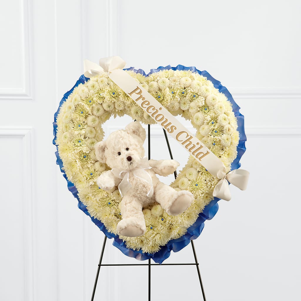Precious Child Standing Heart – Lulus Petals, Farmington NM