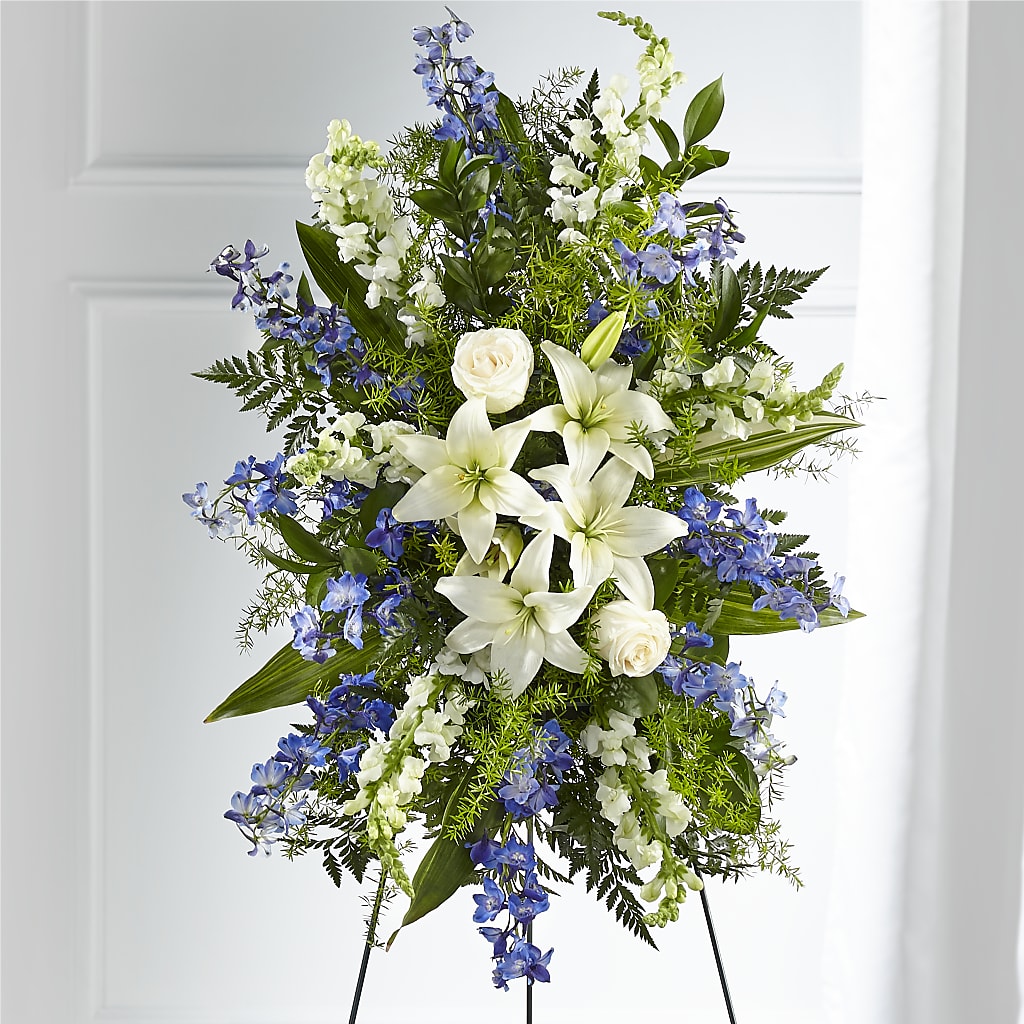 Faithful Friend Standing Spray – Lulus Petals, Farmington NM