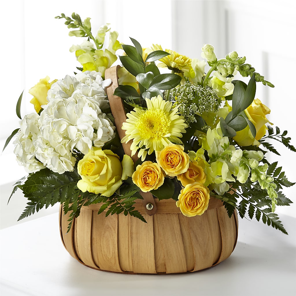 Rustic Remembrance Basket – Lulus Petals, Farmington NM