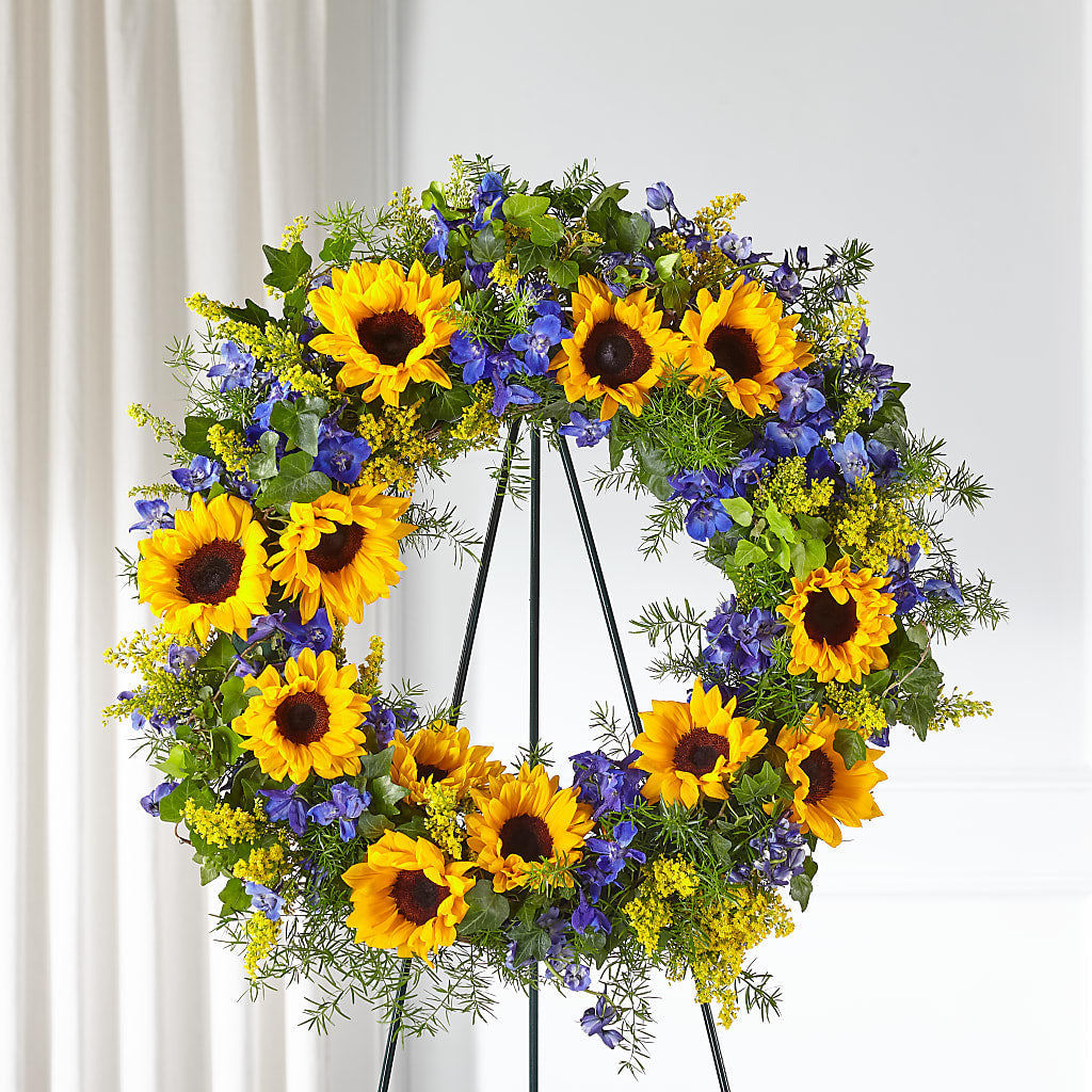 Bright Rays Wreath – Lulus Petals, Farmington NM