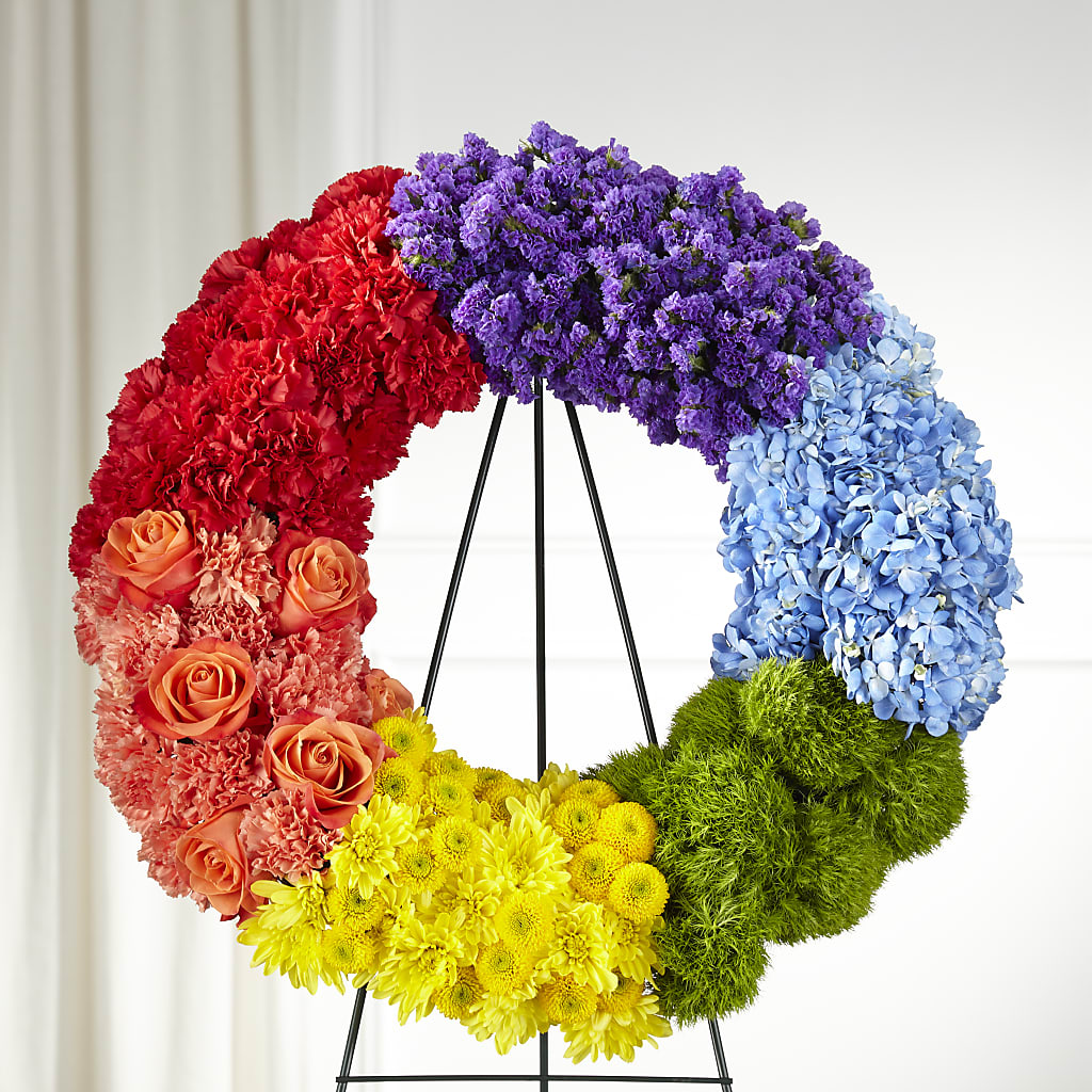 Circle of Love Wreath – Lulus Petals, Farmington NM