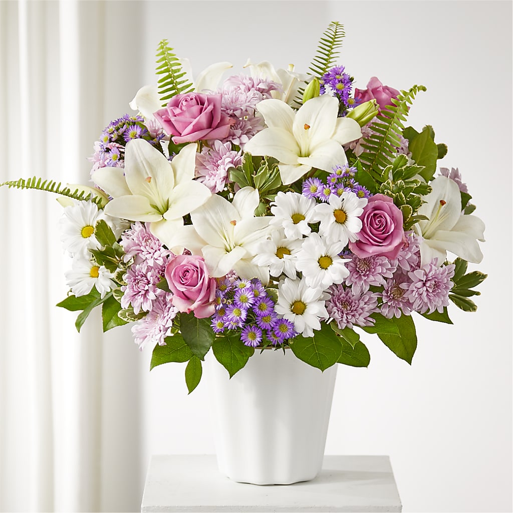 Warmest Thoughts Tabletop Basket – Lulus Petals, Farmington NM