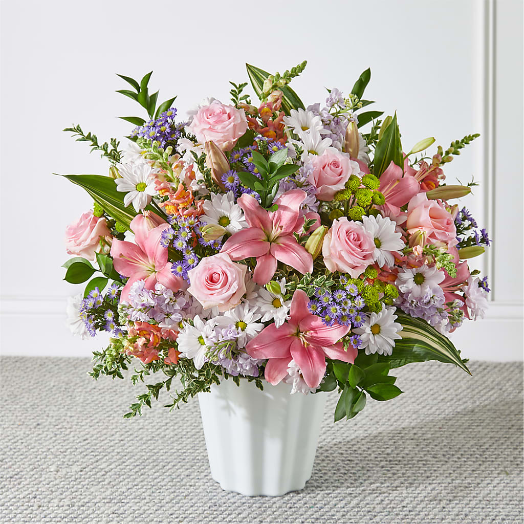 Abundant Compassion Floor Basket – Lulus Petals, Farmington NM