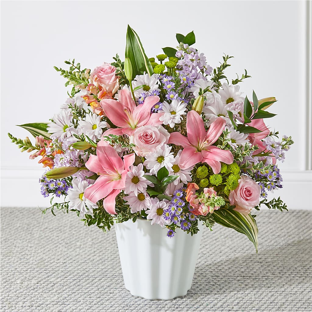 Abundant Compassion Floor Basket – Lulus Petals, Farmington NM