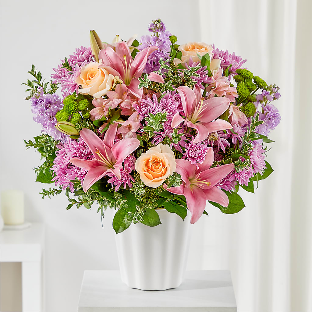 Supportive Embrace Tabletop Basket – Lulus Petals, Farmington NM