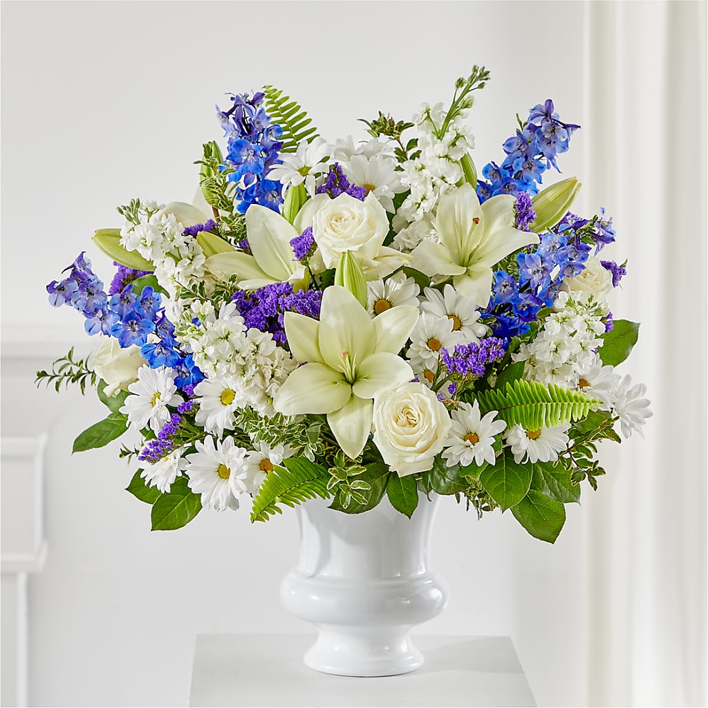 Expressions of Hope Urn Arrangement – Lulus Petals, Farmington NM