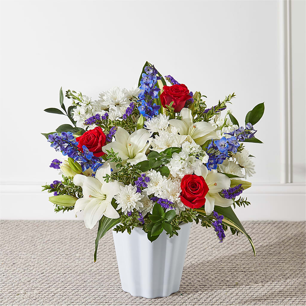 Consoled Floor Basket – Lulus Petals, Farmington NM