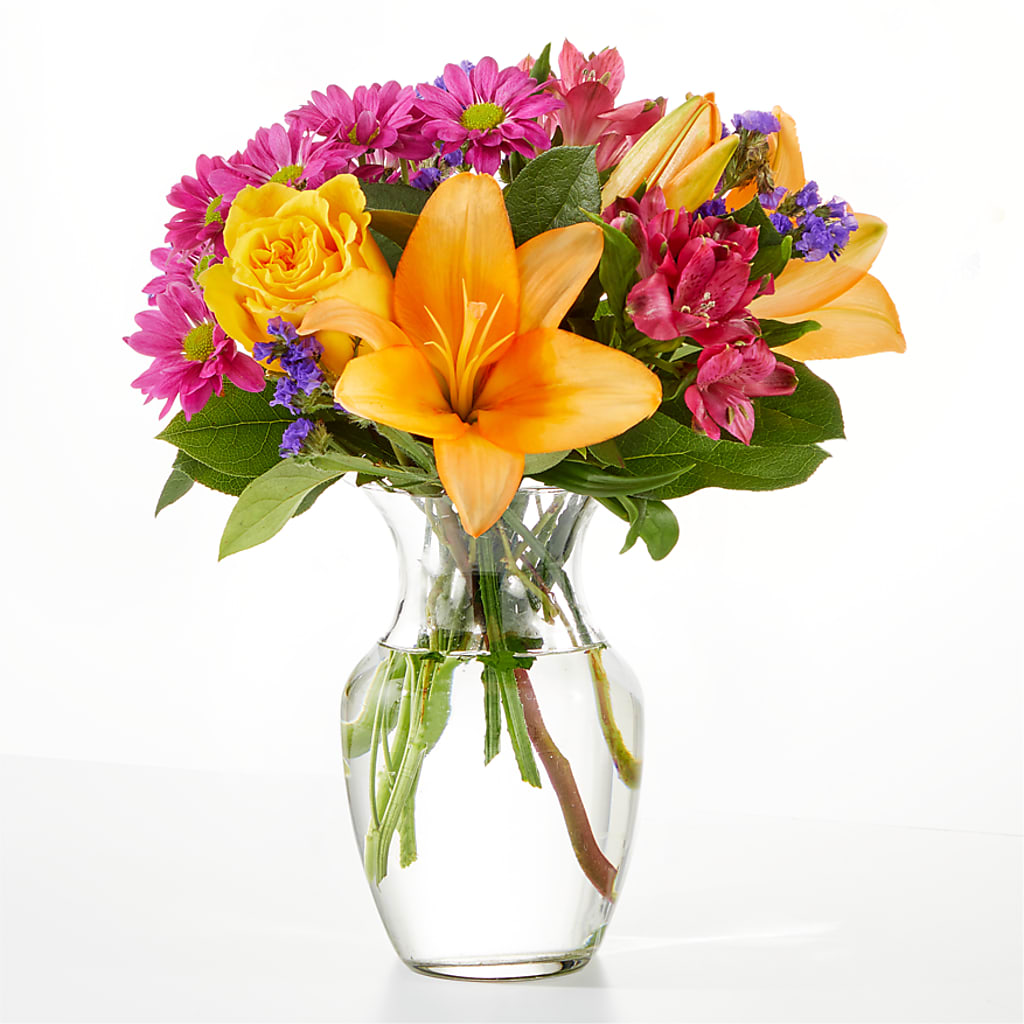 Colorful Visions Bouquet – Lulus Petals, Farmington NM