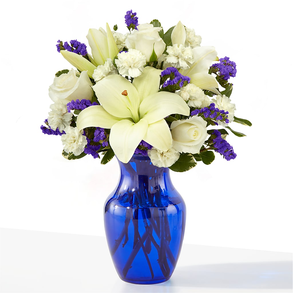 Sapphire Rush Bouquet – Lulus Petals, Farmington NM