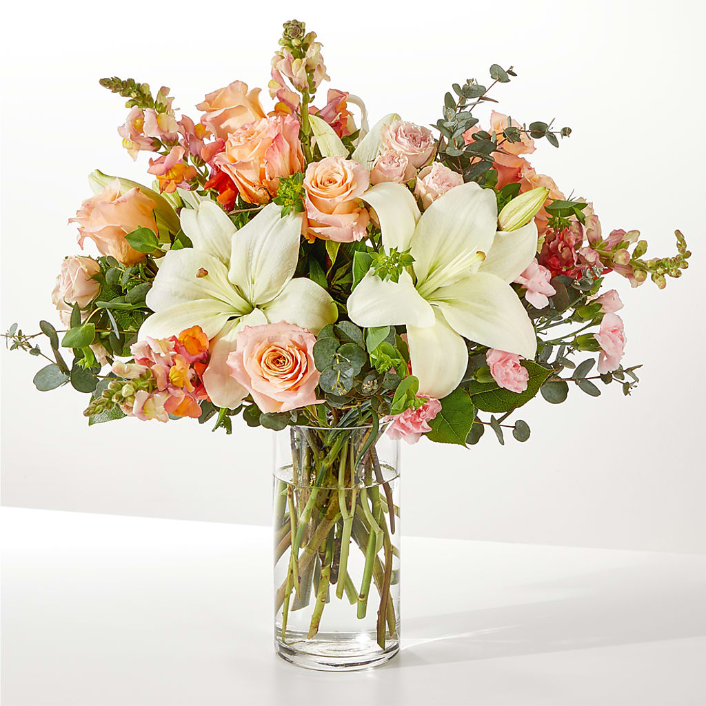 Grapefruit Splash Bouquet – Lulus Petals, Farmington NM