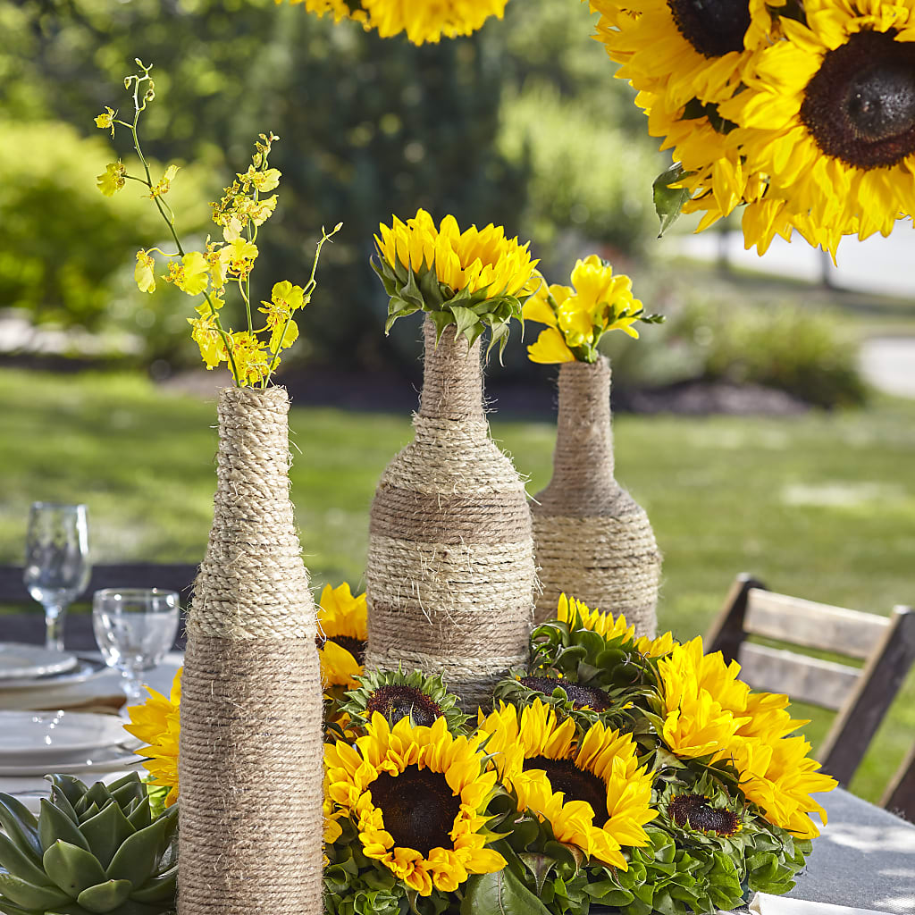 Sublime Garden Centerpiece – Lulus Petals, Farmington NM