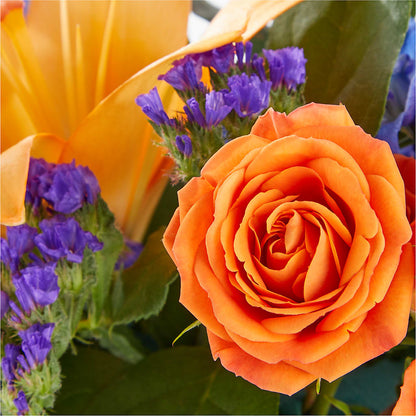 Radiant Citrus Box Bouquet –  Lulus Petals, Farmington NM