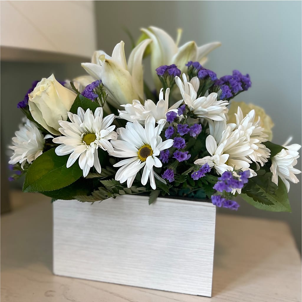Beyond Blue Box Bouquet –  Lulus Petals, Farmington NM
