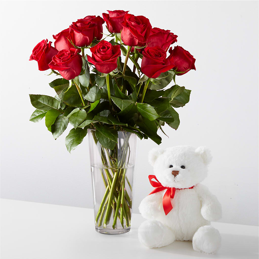 Romantic Long Stem Red Rose Bouquet Bundles –  Lulus Petals, Farmington NM