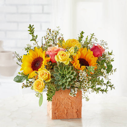 Sunflower Season Bouquet –  Lulus Petals, Farmington NM