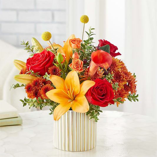Scarlet Skies Bouquet –  Lulus Petals, Farmington NM