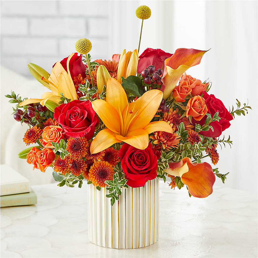 Scarlet Skies Bouquet –  Lulus Petals, Farmington NM