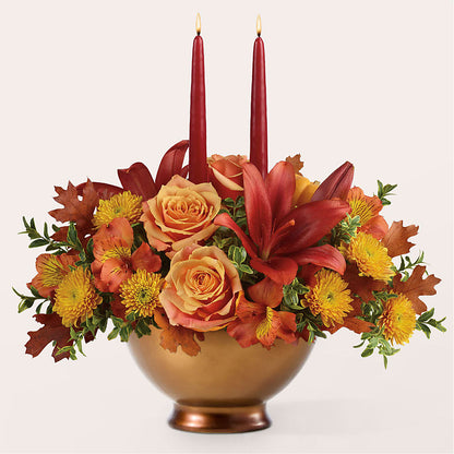 Harvest Table Centerpiece –  Lulus Petals, Farmington NM