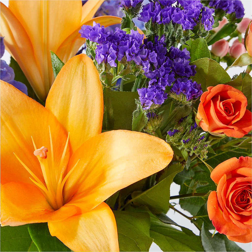 Radiant Citrus Bouquet –  Lulus Petals, Farmington NM