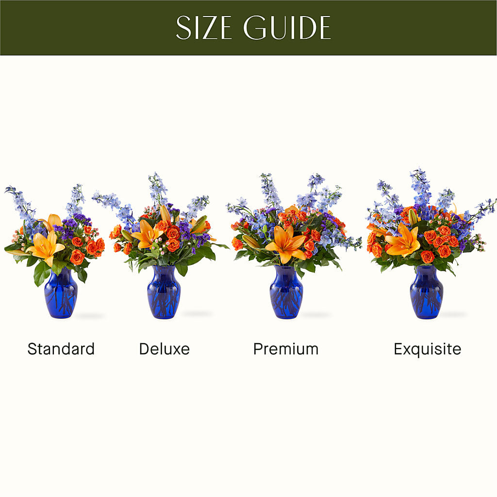 Radiant Citrus Bouquet –  Lulus Petals, Farmington NM