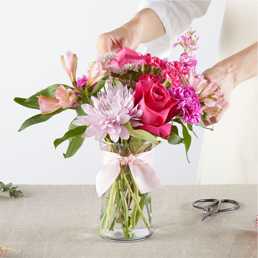 Pink Ribbon - A Florist Original –  Lulus Petals, Farmington NM