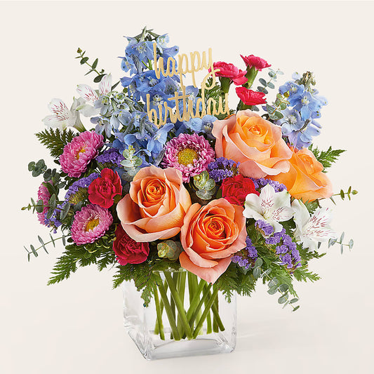 Birthday Bash Bouquet –  Lulus Petals, Farmington NM