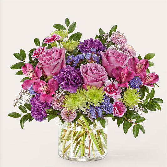 Glass Half Full Bouquet –  Lulus Petals, Farmington NM