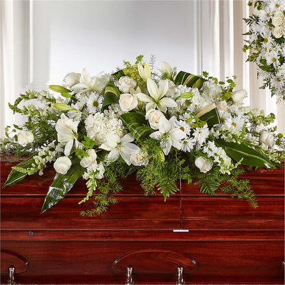 Abundance Casket Spray –  Lulus Petals, Farmington NM