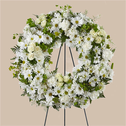 Faithful Wishes Wreath –  Lulus Petals, Farmington NM