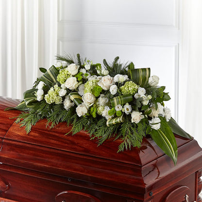Hopeful Gesture Casket Spray –  Lulus Petals, Farmington NM