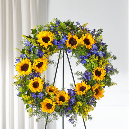 Bright Rays Wreath –  Lulus Petals, Farmington NM