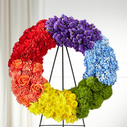 Circle of Love Wreath –  Lulus Petals, Farmington NM