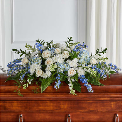 Timeless Essence Casket Spray –  Lulus Petals, Farmington NM