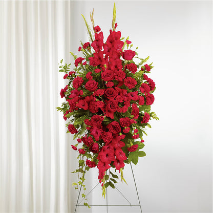 From the Heart Standing Spray –  Lulus Petals, Farmington NM
