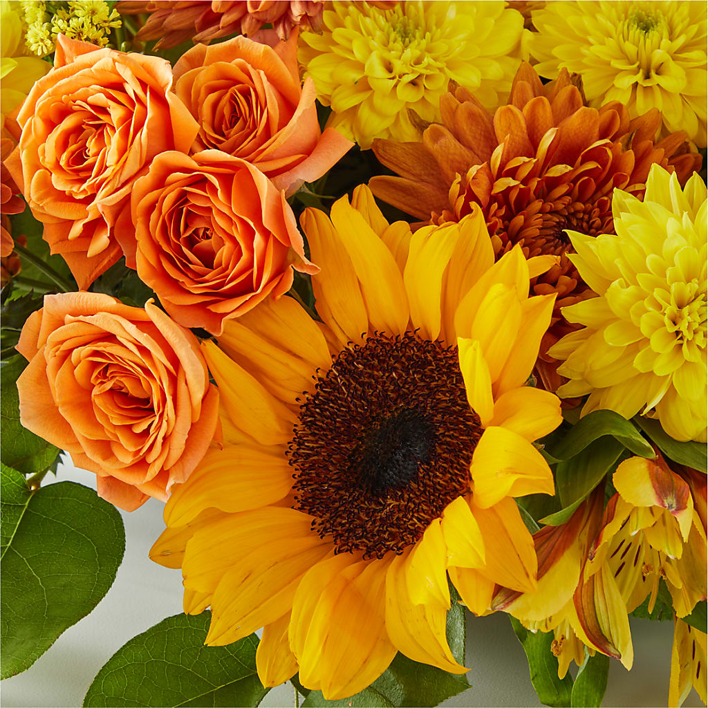 Autumn Harmony Centerpiece –  Lulus Petals, Farmington NM