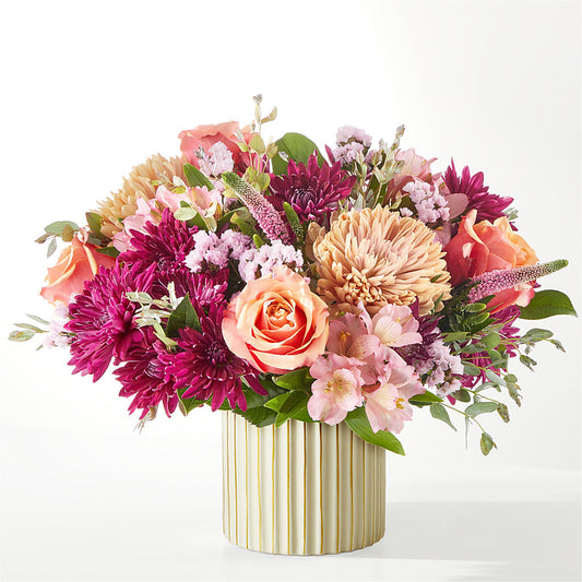 Berry Cobbler Bouquet with Ivory Vase –  Lulus Petals, Farmington NM