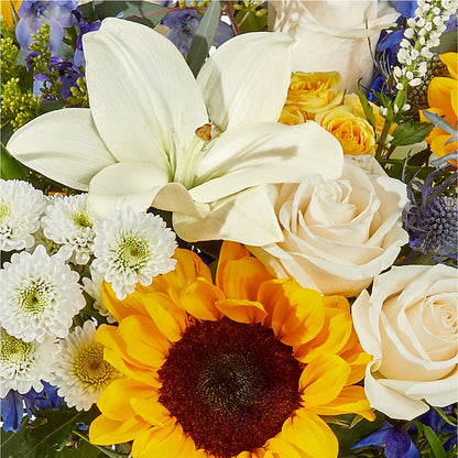 Wonderfully Sunny Bouquet –  Lulus Petals, Farmington NM