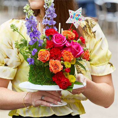 Best Year Yet Floral Cake –  Lulus Petals, Farmington NM