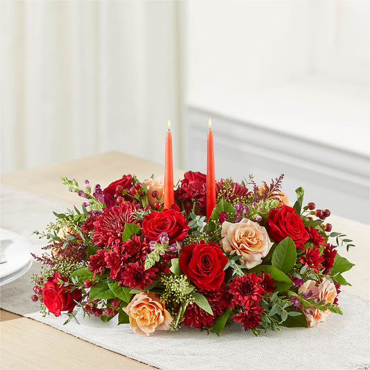 Most Thankful Centerpiece –  Lulus Petals, Farmington NM