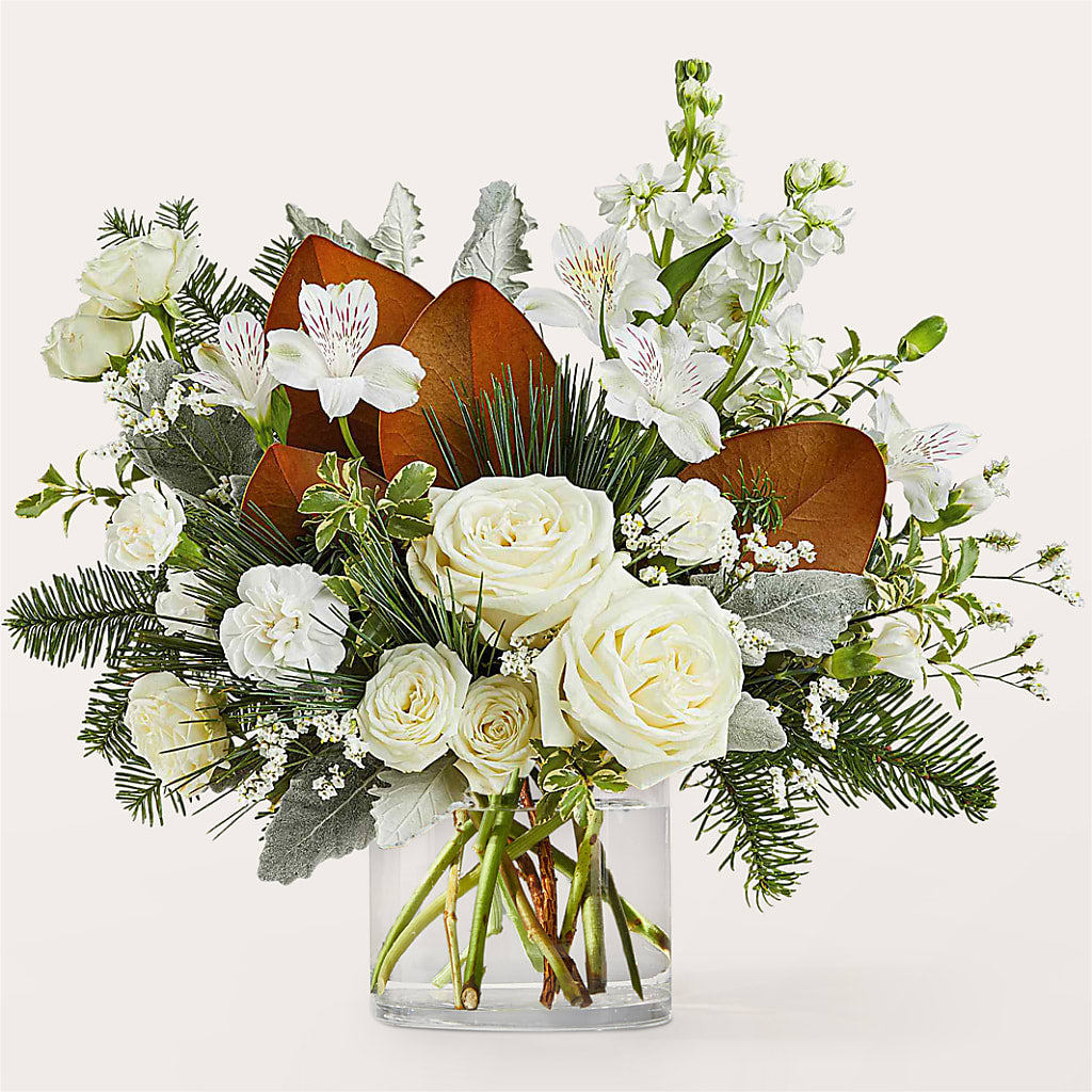 Fresh Snowfall Bouquet –  Lulus Petals, Farmington NM